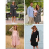 Marvmys 2 Pack Nightgowns for Women Long Sleeve Night Shirts Sleepwear V Neck Night Gown for Adult Women S-3XL - 图片 5